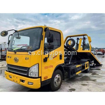 Faw 5tons Flatbed Towing Wrecker Truck